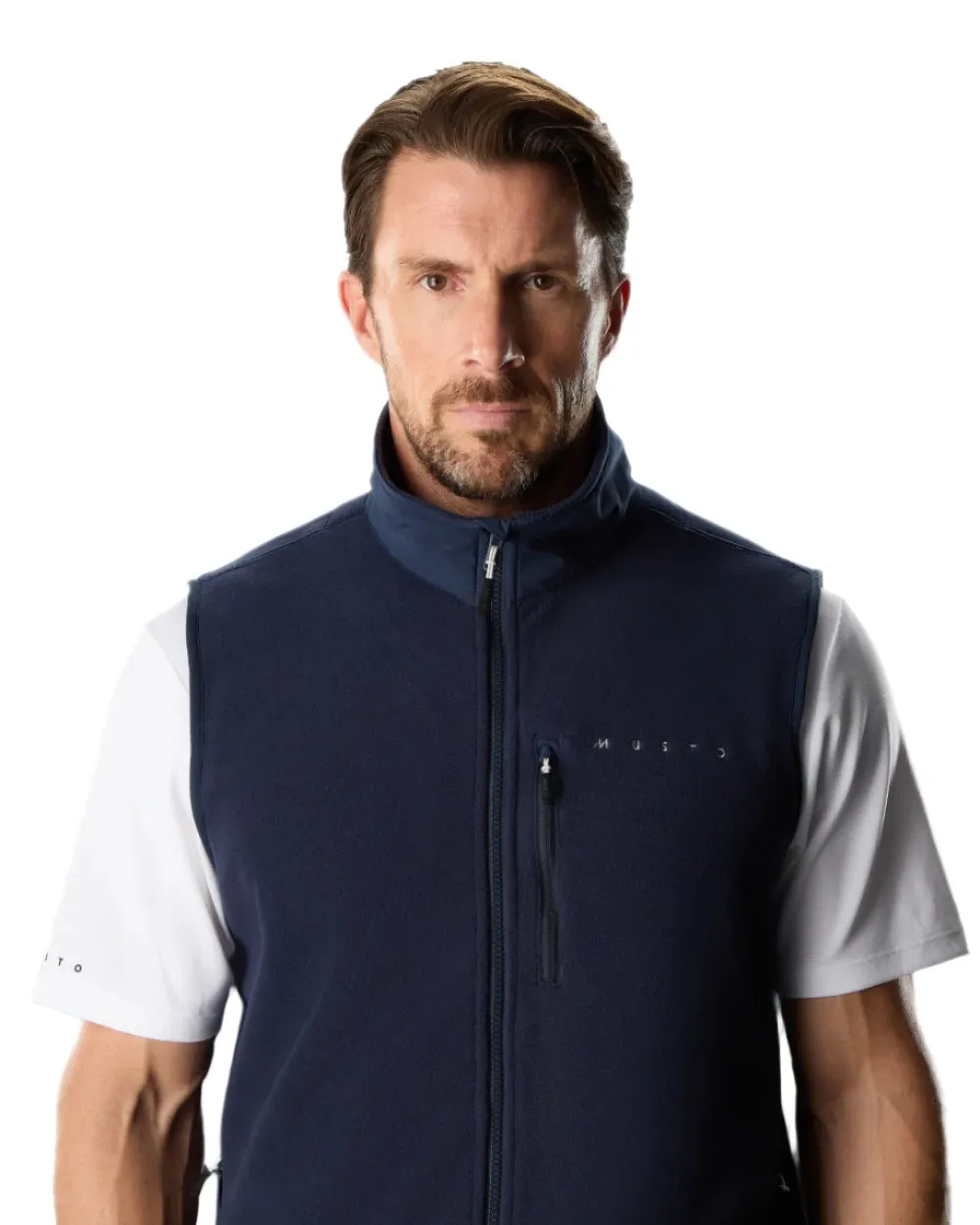 Musto Mens Evolution Polartec 200 Vest Sailing Fleece Layers