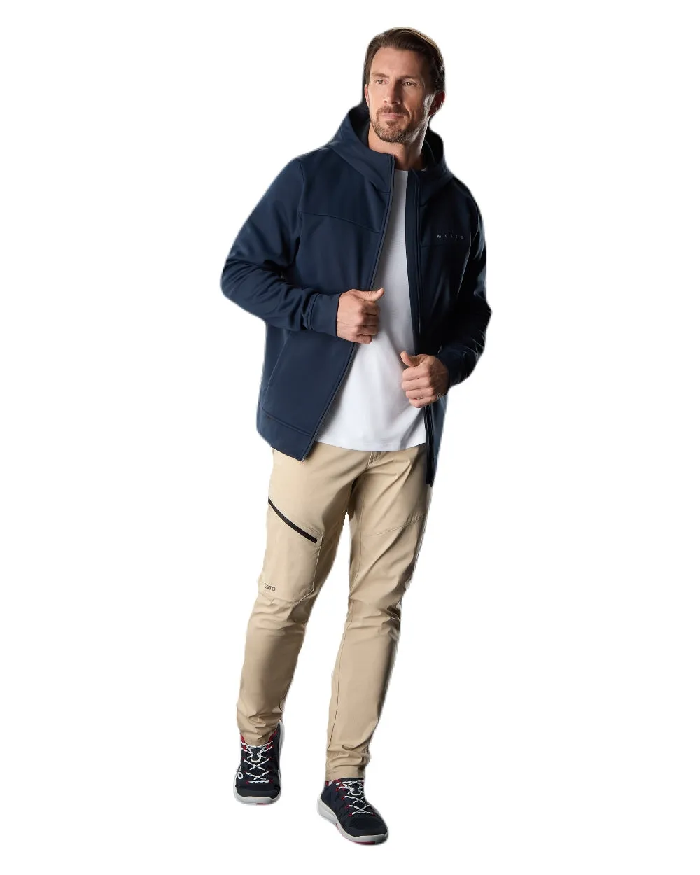Musto Mens Full Zip Hoodie Hooded Sweatshirts Men