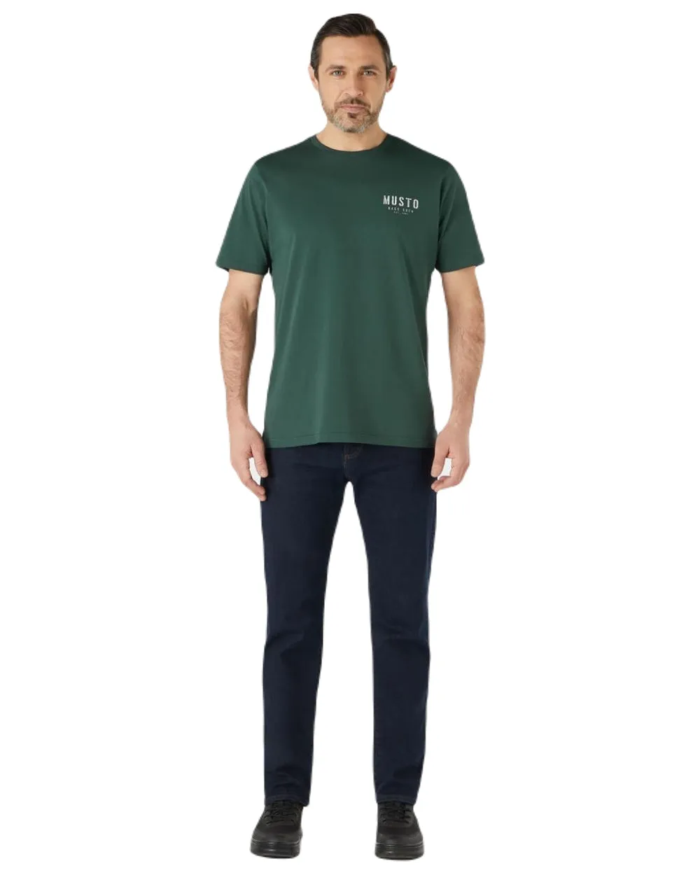 Musto Mens Heritage Short Sleeve T-Shirt Sailing Logo T-shirts