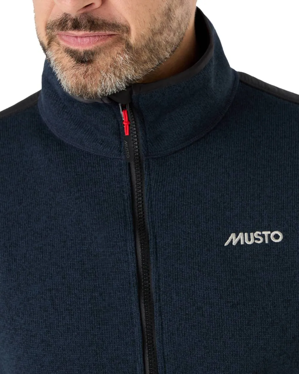 Musto Mens Knitted Fleece Sailing Fleece Layers