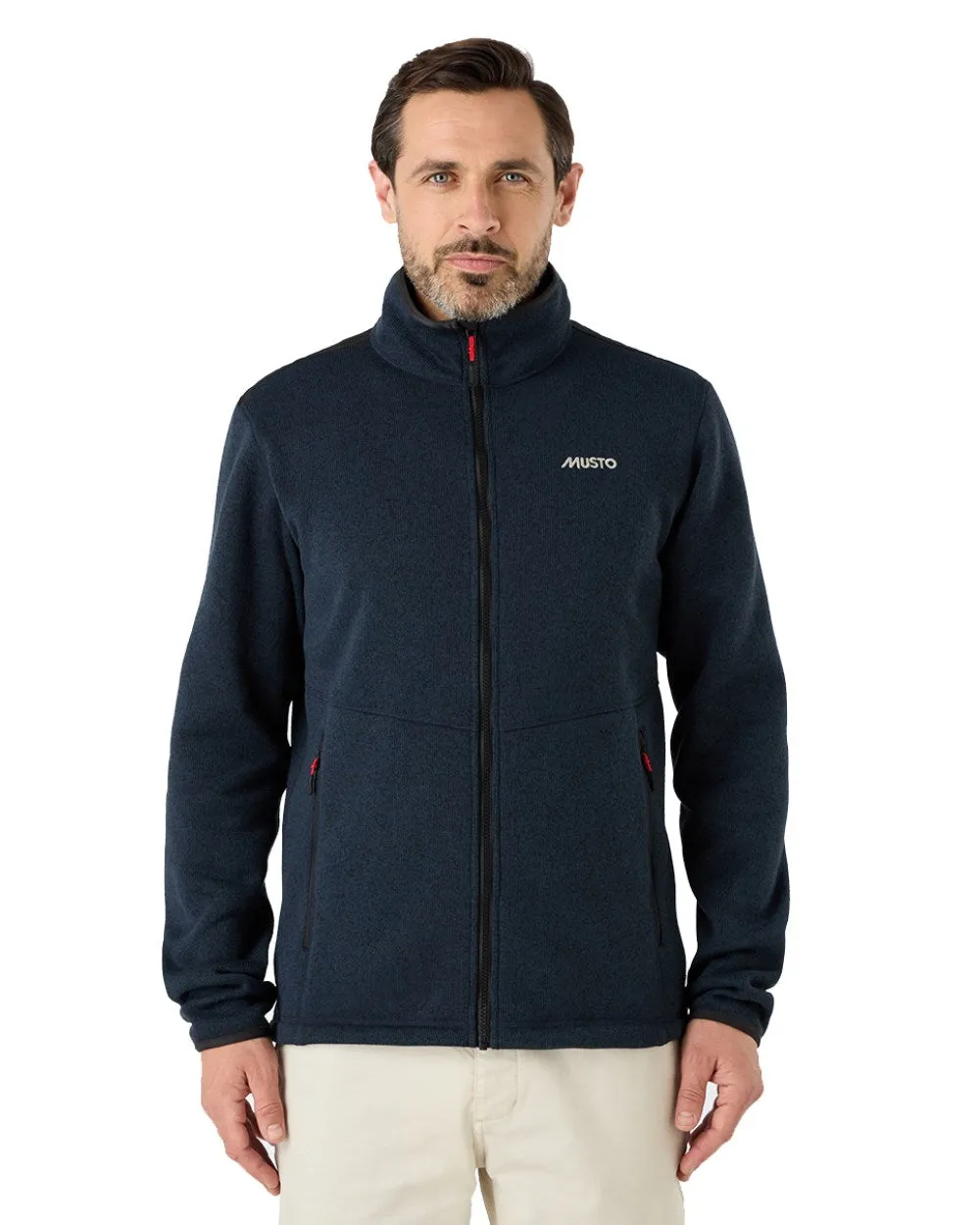 Musto Mens Knitted Fleece Sailing Fleece Layers