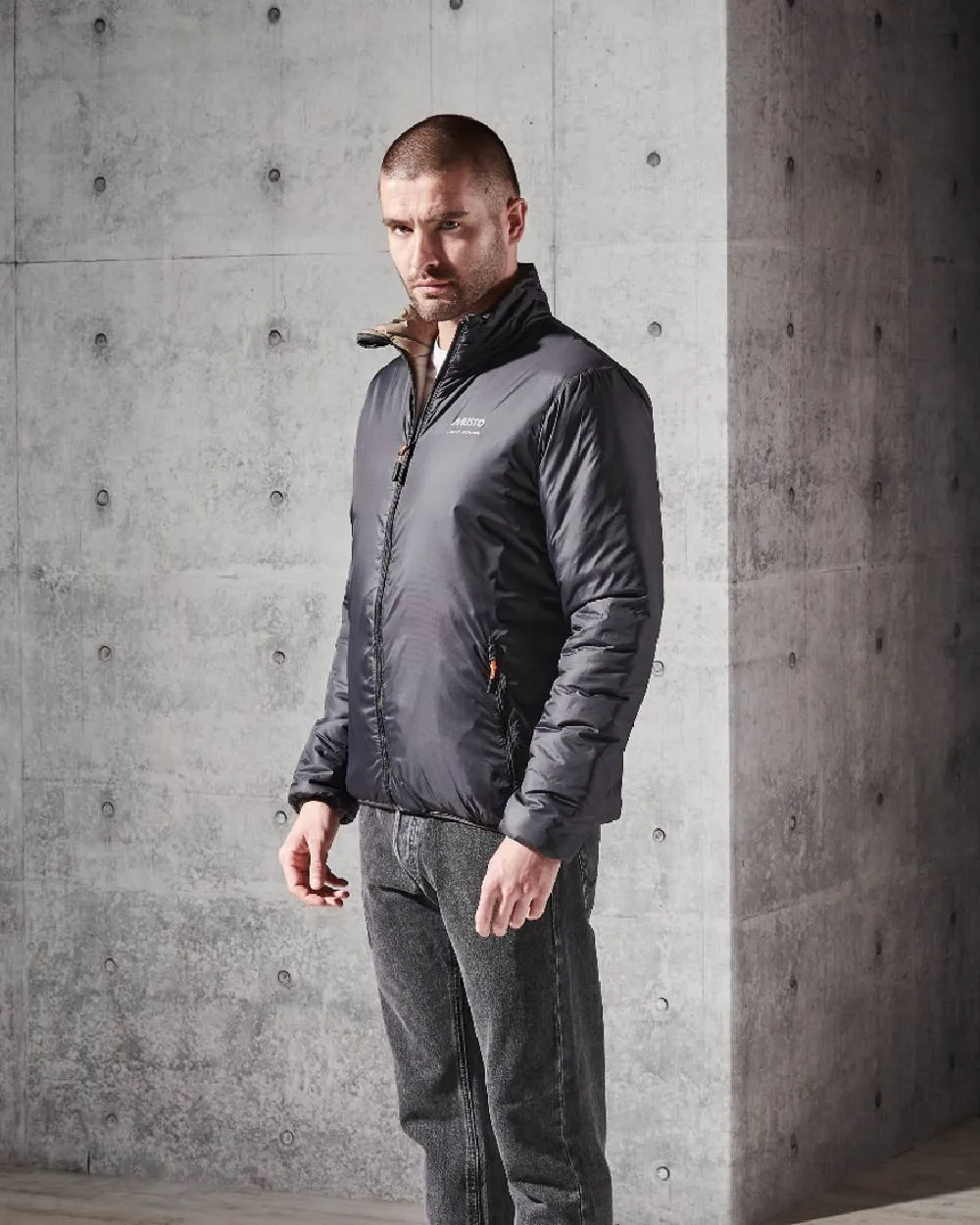 Musto Mens Land Rover Primaloft Reversible Jacket Men's Jackets and Coats