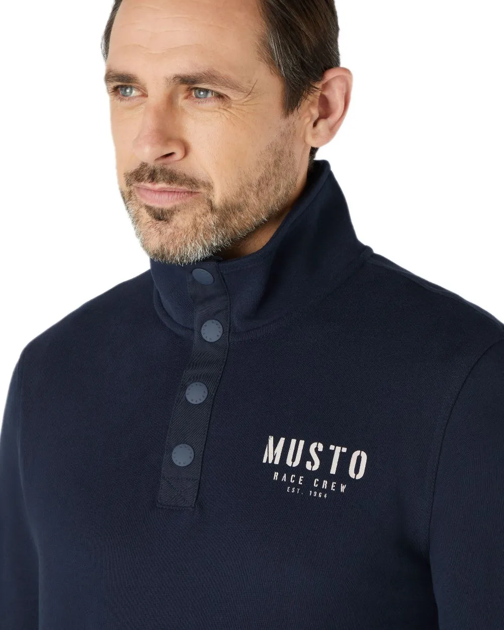 Musto Mens Marina Half Snap Sweater 2.0 Warm Sweatshirts for Men