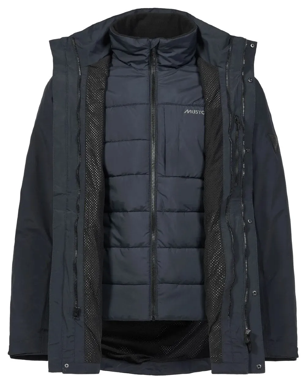Musto Mens Marina Primaloft 3 in 1 Parka Men's Insulated Parkas