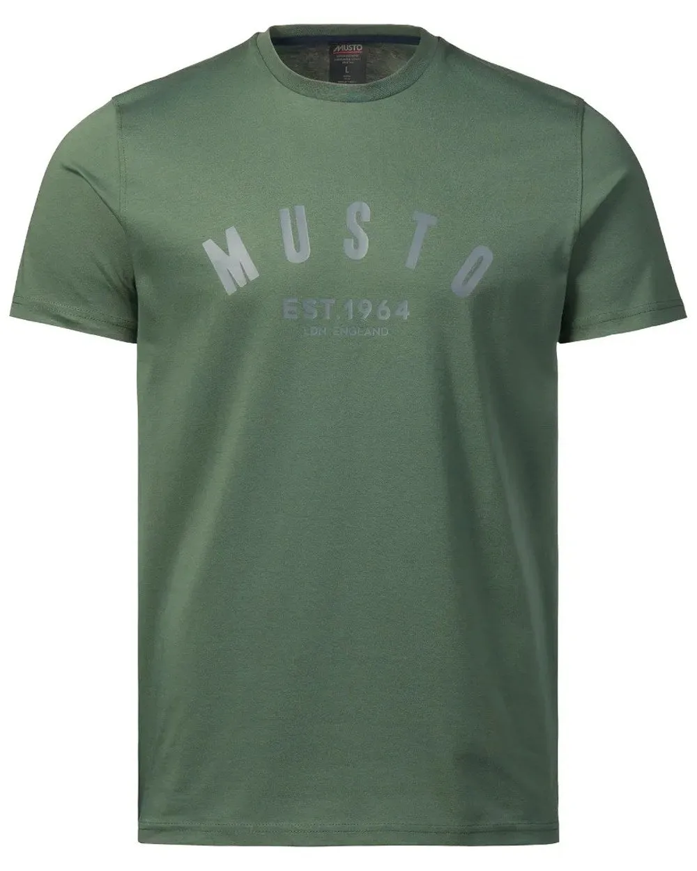 Musto Mens Marina Short Sleeve T-Shirt Sailing Logo T-shirts
