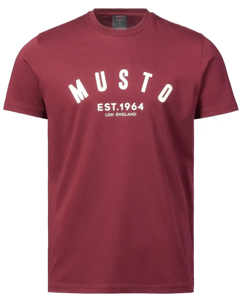 Musto Mens Marina Short Sleeve T-Shirt Sailing Graphic Tees