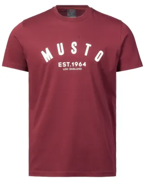 Musto Mens Marina Short Sleeve T-Shirt Sailing Graphic Tees