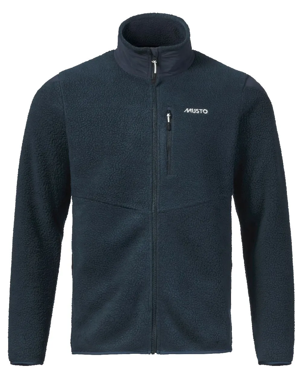 Musto Mens Nautic Full Zip Pile Fleece Midweight Sailing Fleece