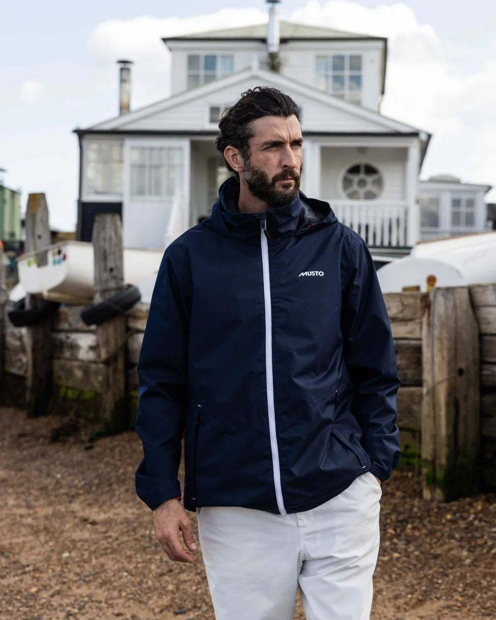 Musto Mens Nautic Rain Jacket Shooting Waterproof Jackets