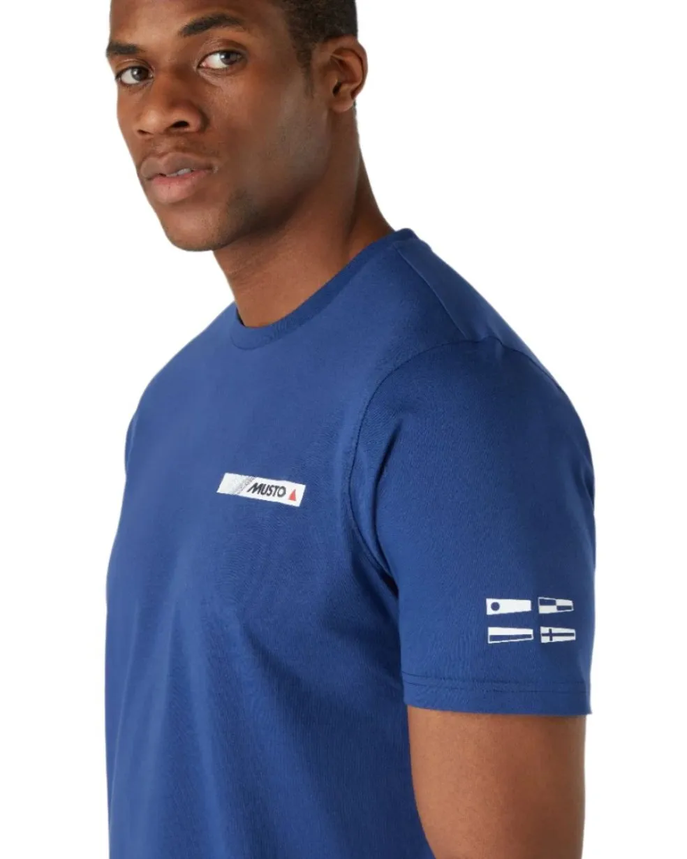 Musto Mens Nautic Short Sleeve T-Shirt 2.0 Musto Sport Shirts