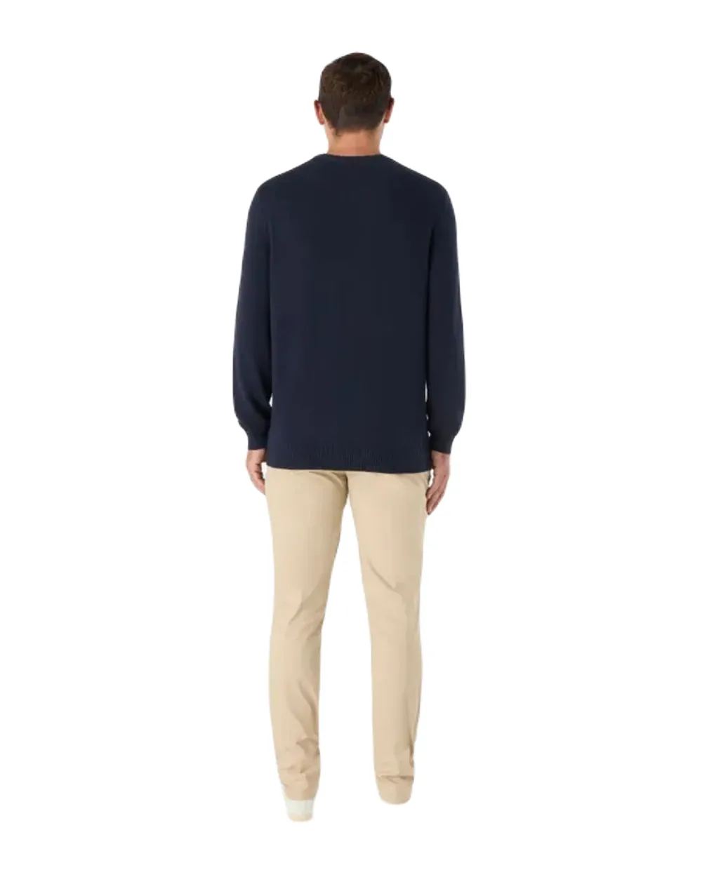 Musto Mens Original Crew Knit Sweater Crew Neck Wool Sweater