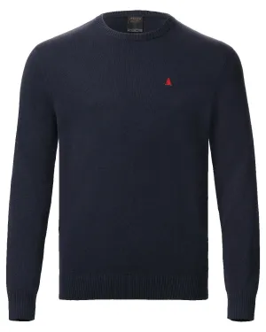Musto Mens Original Crew Knit Sweater Men's Wool Knit Cardigans
