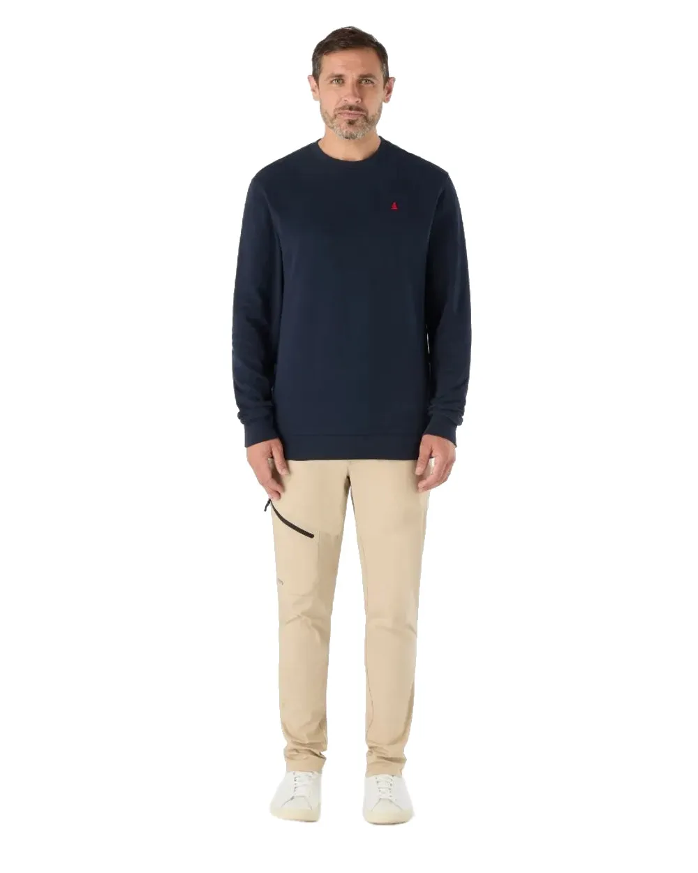 Musto Mens Original Crew Neck Sweater Men's Knit Sweaters