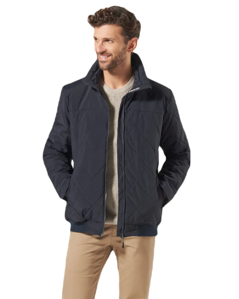 Musto Mens Snug Diamond Quilted Jacket Men's Jackets and Coats