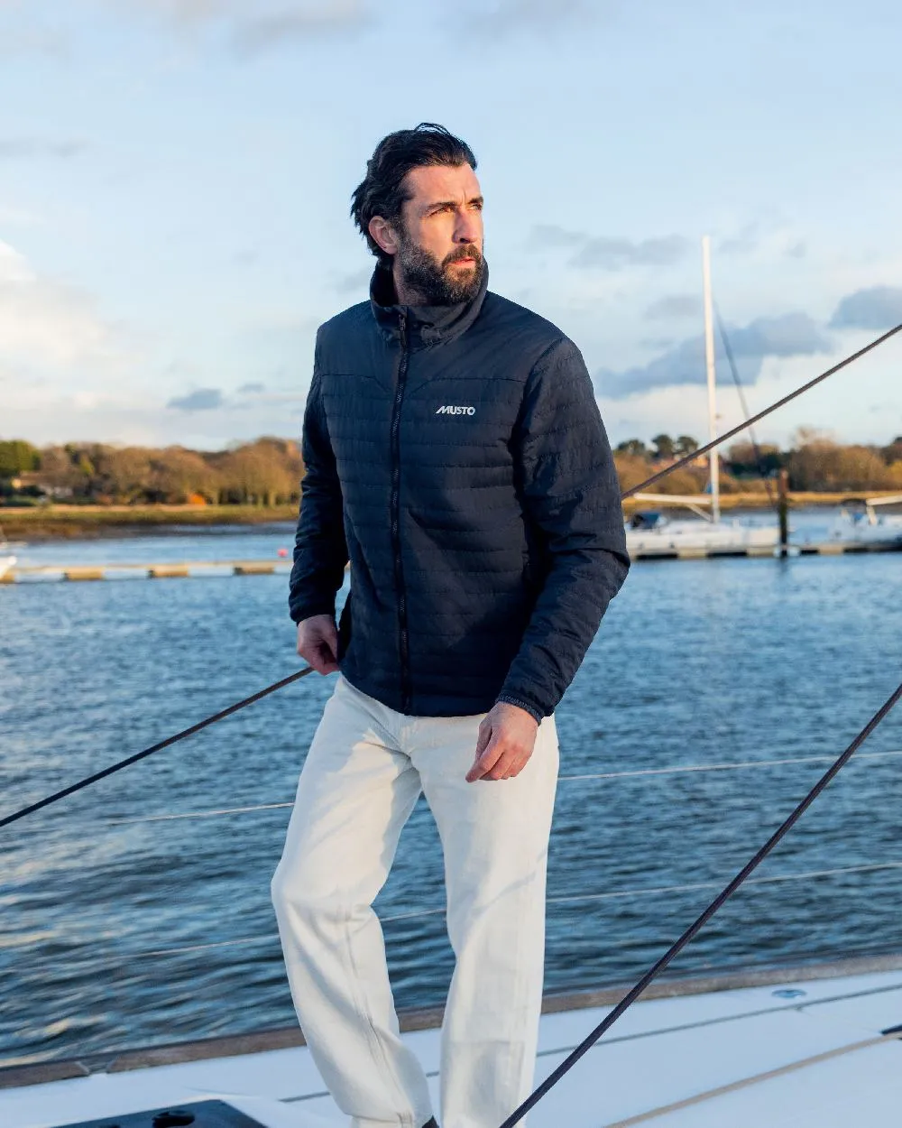 Musto Mens Solent Primaloft Insulator Jacket Men's Jackets and Coats