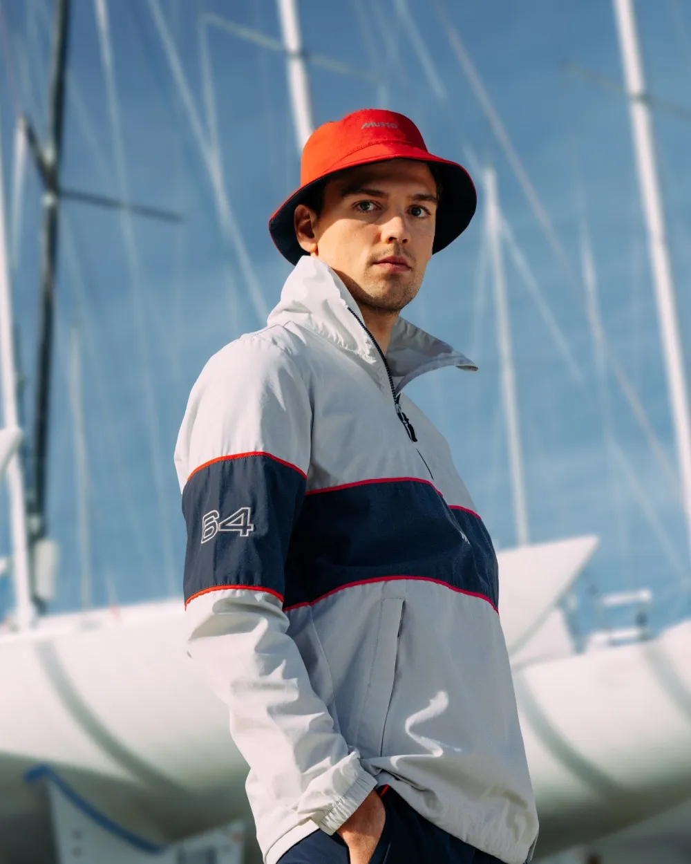Musto Salcombe Reversible Bucket Hat Sailing UV Hats