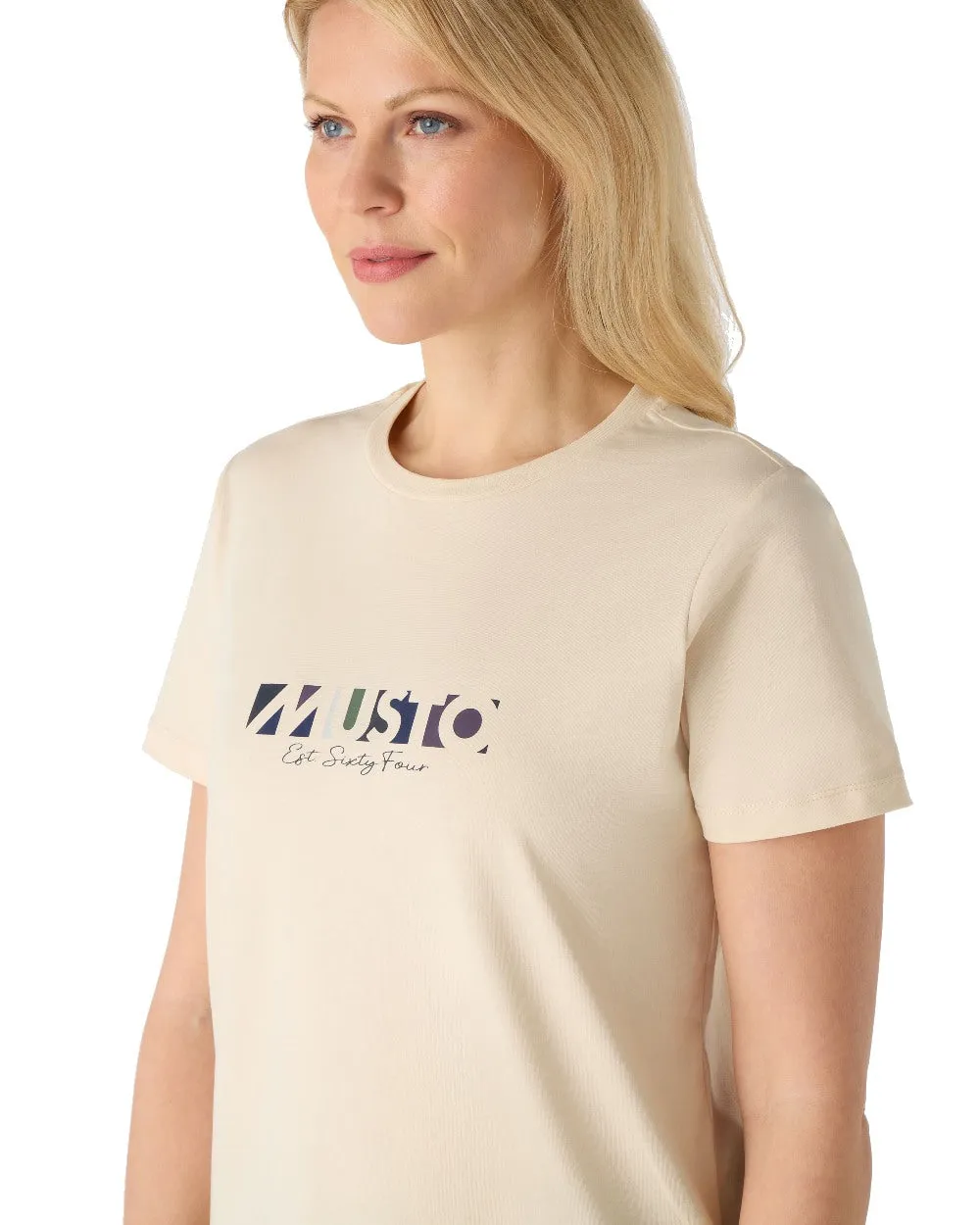 Musto Womens 1964 Short Sleeve T-Shirt Sailing Logo T-shirts