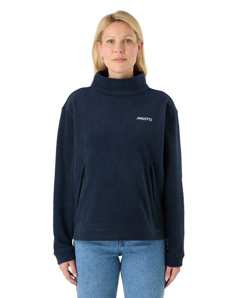 Musto Womens Classic Fleece Pullover Sailing Fleece Layers