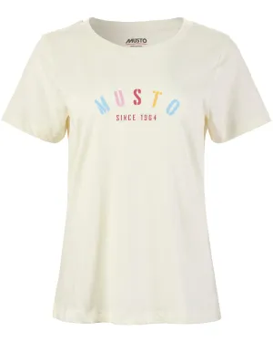 Musto Womens Classic Short Sleeve T-Shirt Sailing Graphic Tees