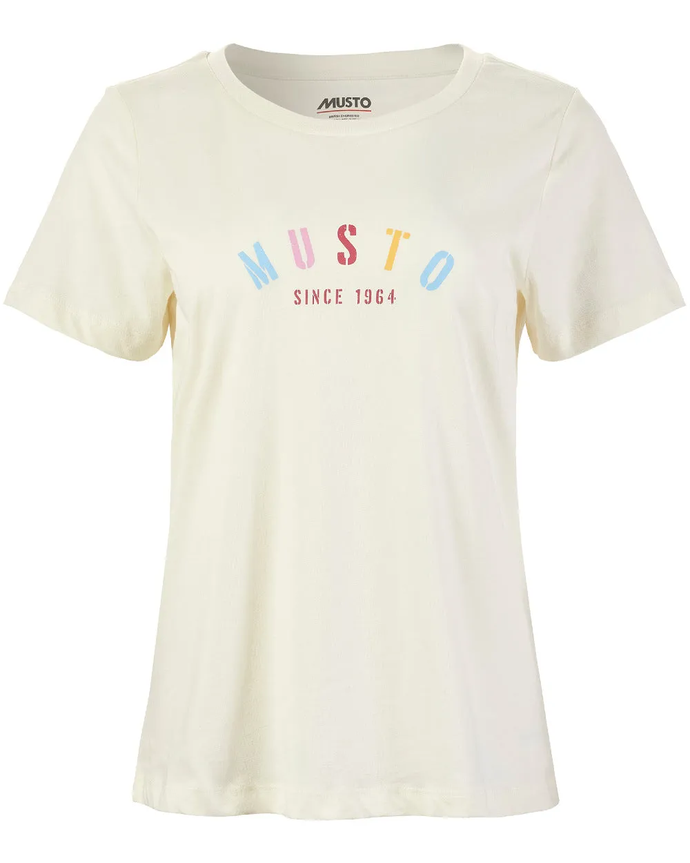 Musto Womens Classic Short Sleeve T-Shirt Sailing Graphic Tees