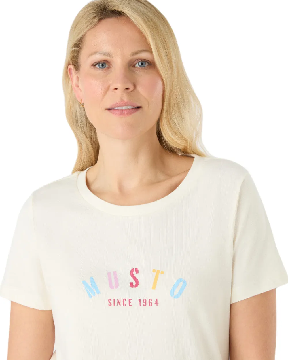 Musto Womens Classic Short Sleeve T-Shirt Sailing Logo T-shirts