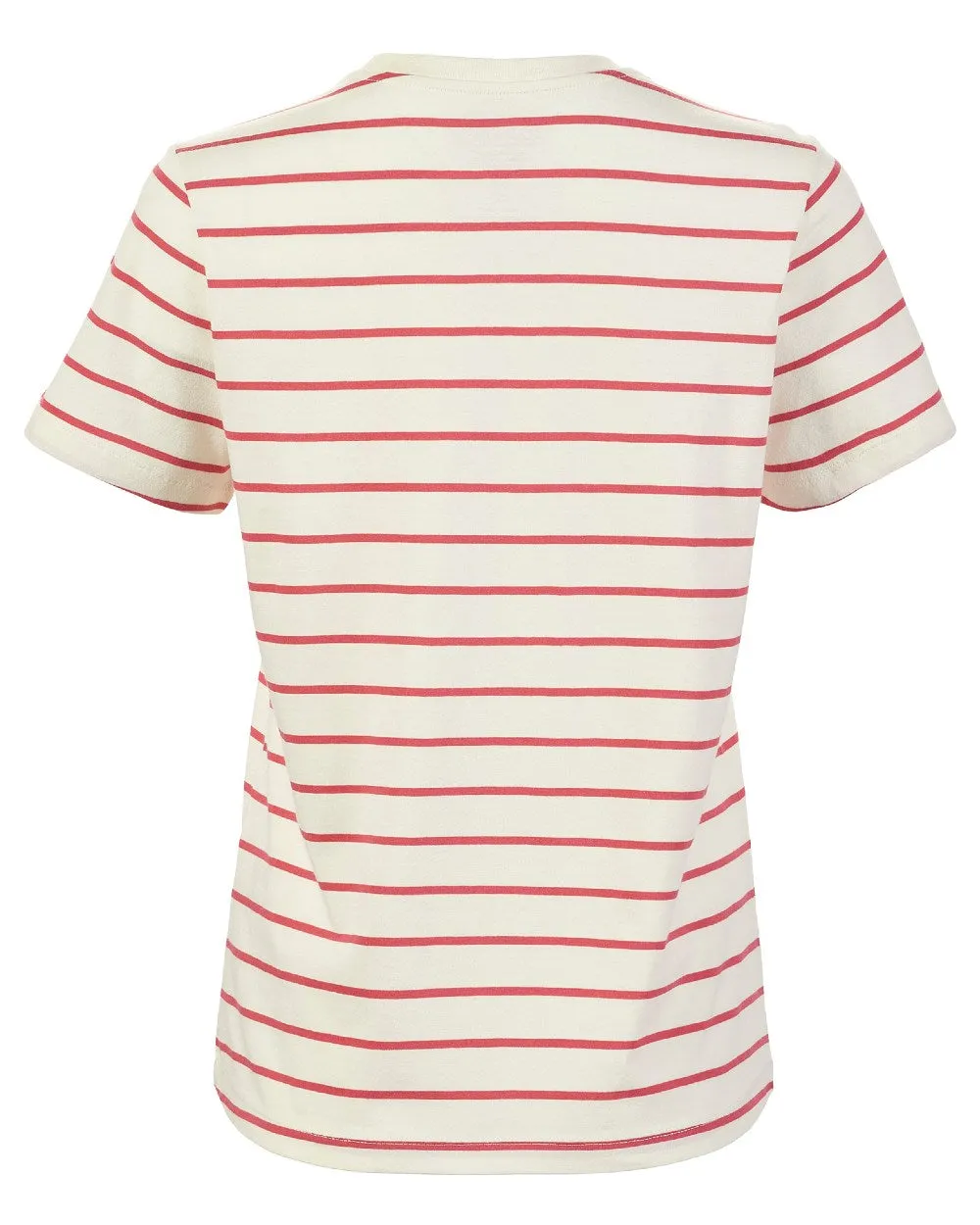 Musto Womens Classic Striped Short Sleeve T-Shirt Sailing Logo T-shirts