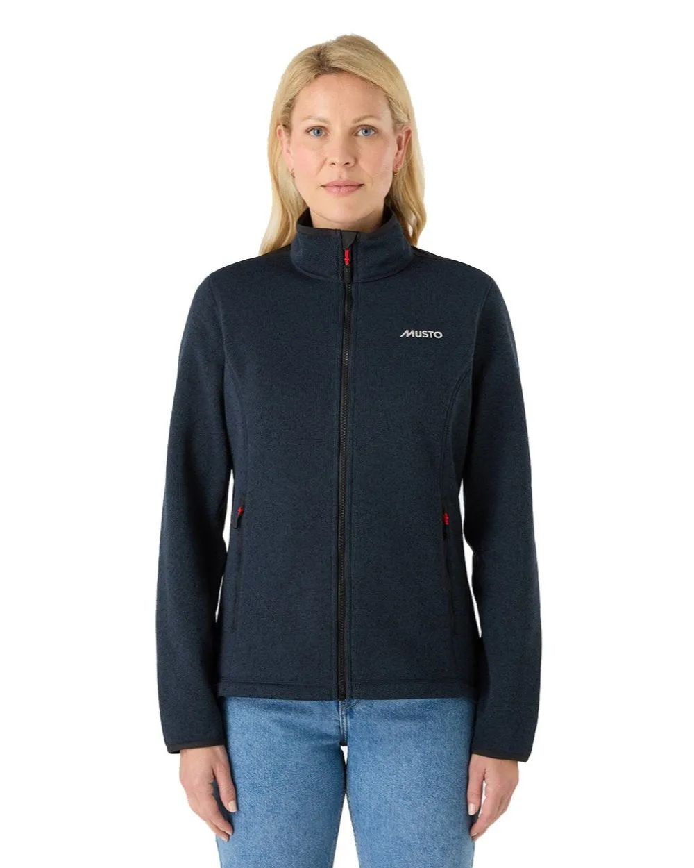 Musto Womens Knitted Fleece Sailing Fleece Layers