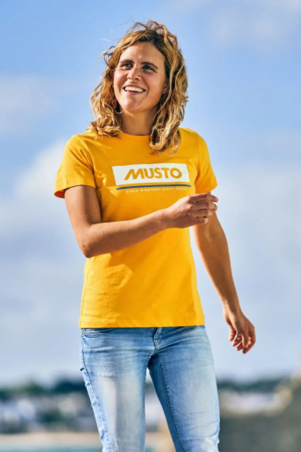 Musto Women's Tee 2.0 T-Shirt Sailing Logo T-shirts
