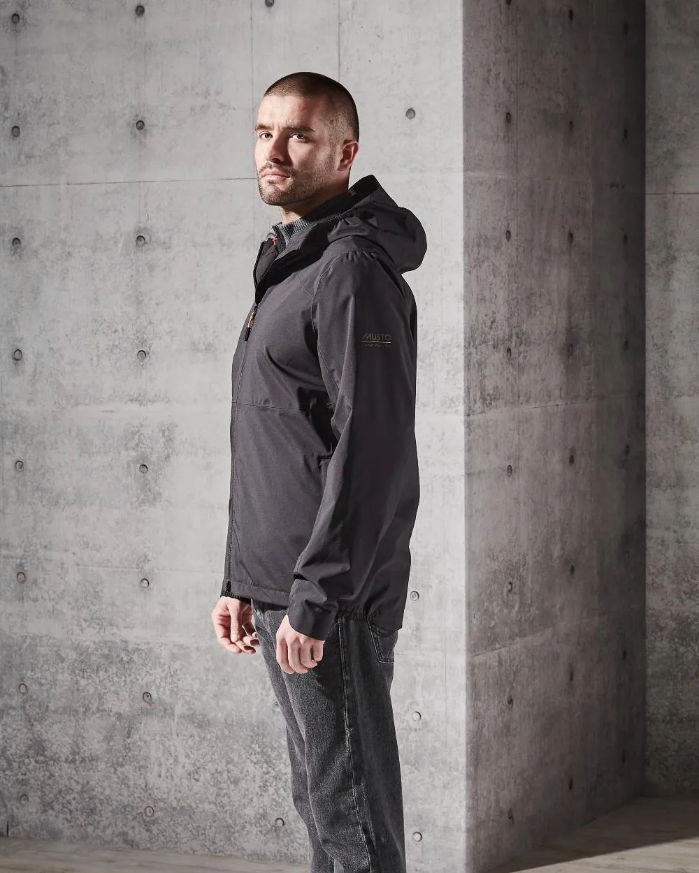 Musto X Land Rover Lite Rain Jacket Lightweight Rain Jackets