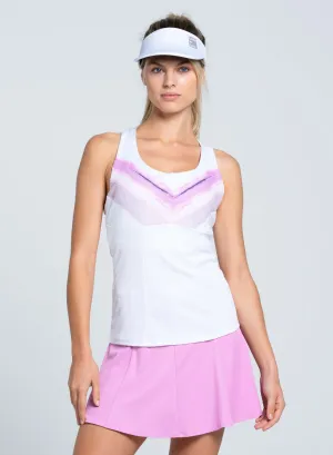 Mystic Petal Racerback Tank Born to Stand Out Performance Unleashed