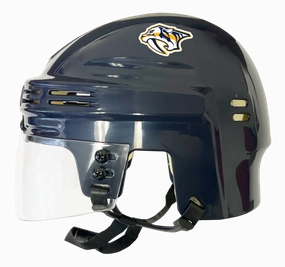 Nashville Predators Mini Helmet ?? Navy