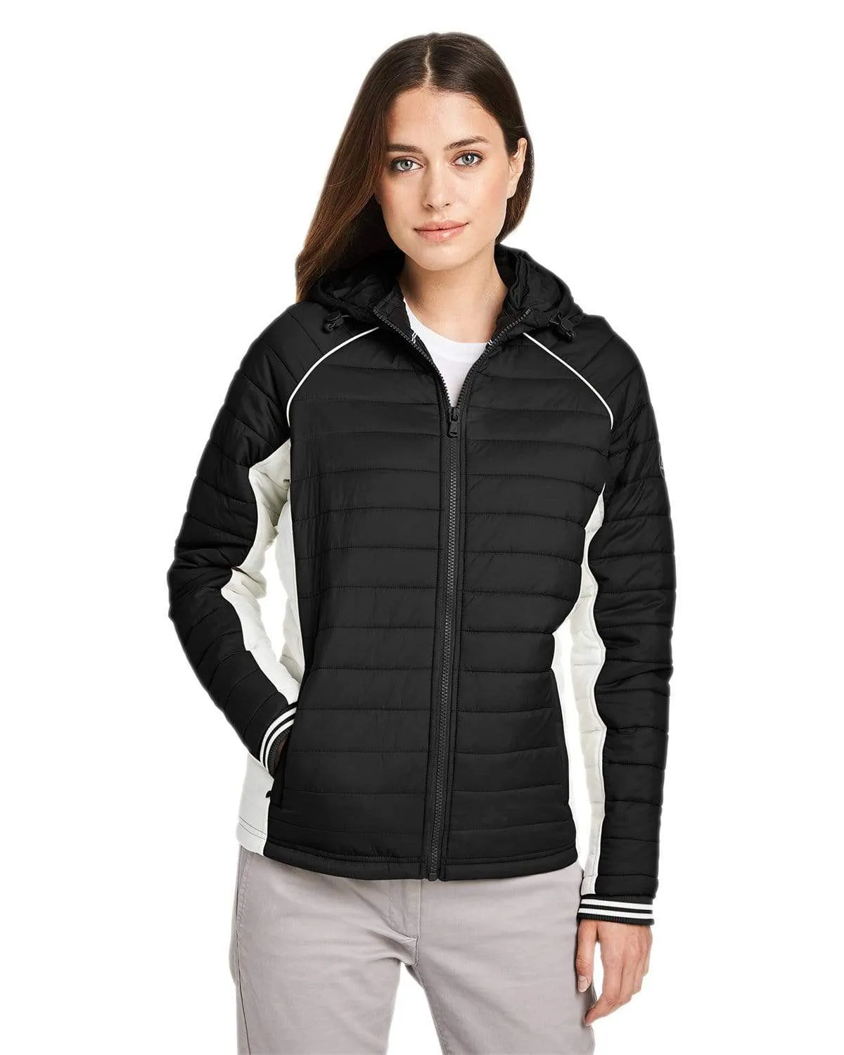 Break Boundaries Nautica - Women'S Nautical Mile Puffer Packable Jacket