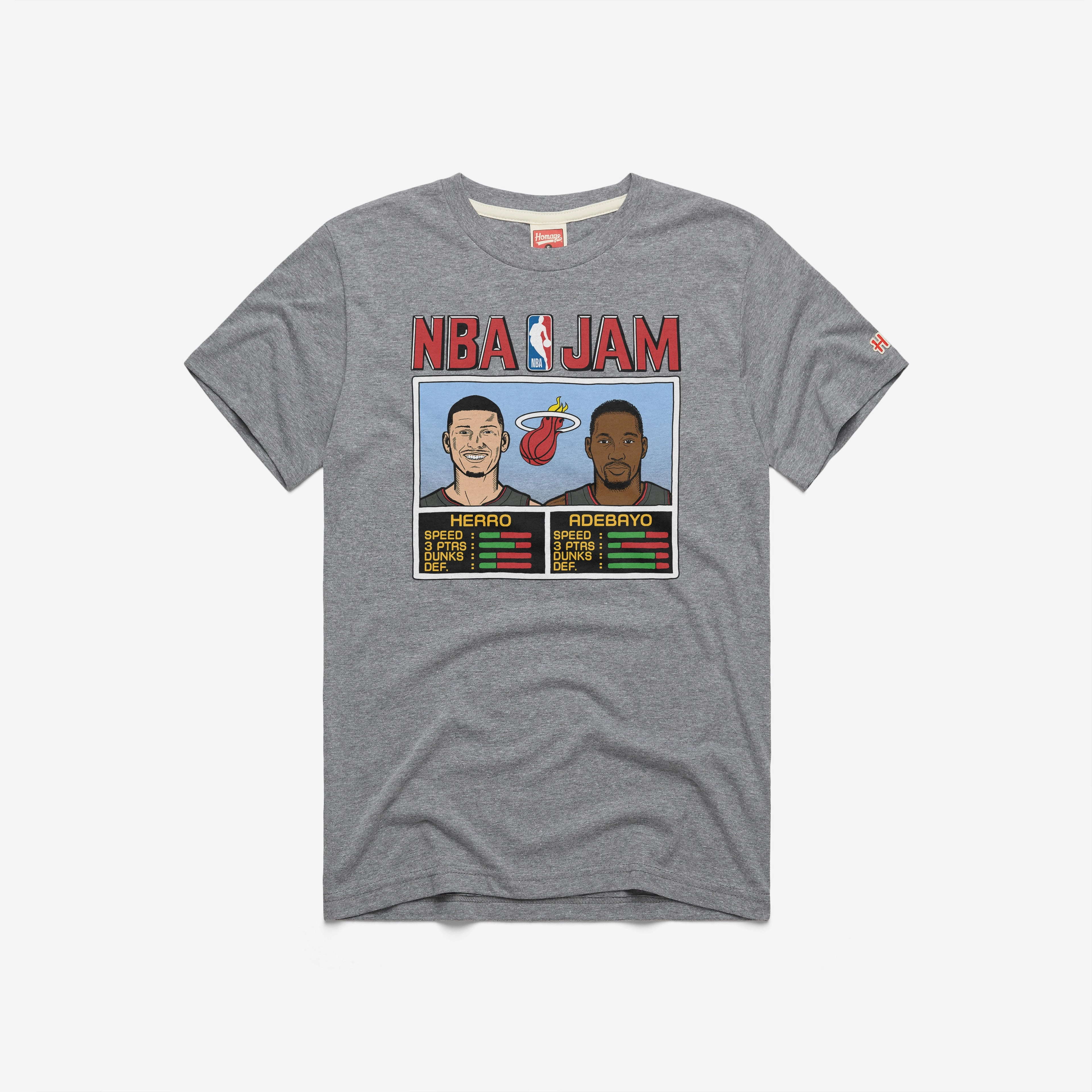 NBA Jam Heat Herro And Adebayo