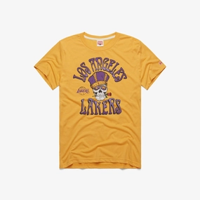 NBA x Grateful Dead x Lakers Skull And Rose