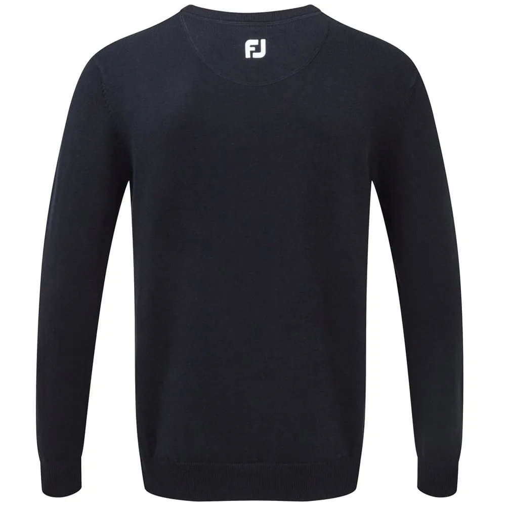 Valentine's Day Sale Footjoy Wool Blend V-Neck Pullover - Navy