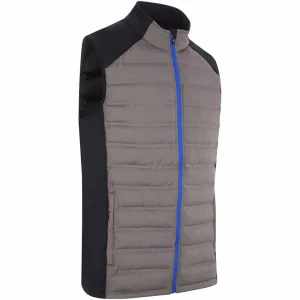 Walk with Power No Limits, Just Style Proquip Helm Quilt Gilet - Black/Grey