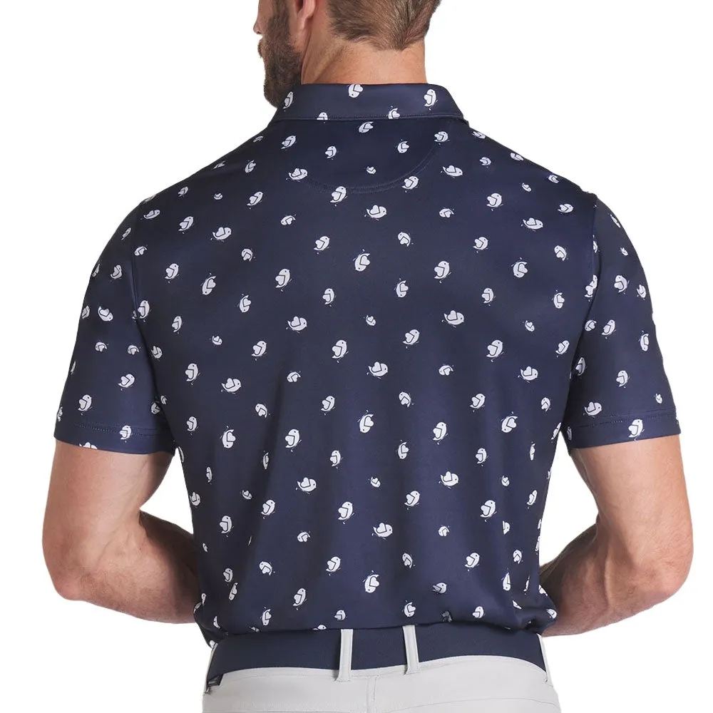 Puma Pure Love Birdies Polo Shirt - Deep Navy/White Glow Budget Friendly