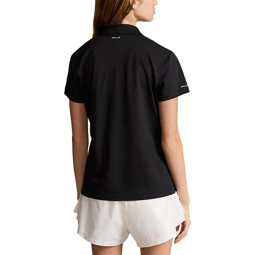Labor Day Sale Rlx Ralph Lauren Women'S Tour Performance Golf Shirt - Polo Black