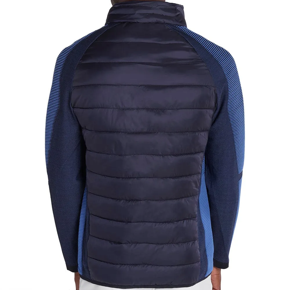 Back To School Sale Empower Your Journey Calvin Klein Dynamo Tech Knit Jacket - Navy/Ocean Blue