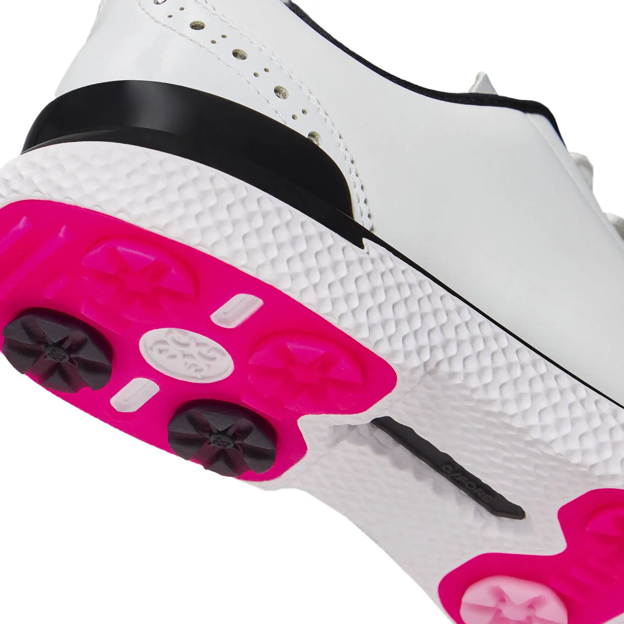 Redefine Classic G/Fore Women'S Brogue Cap Toe Kiltie Gallivan2R Golf Shoes - Snow/Onyx