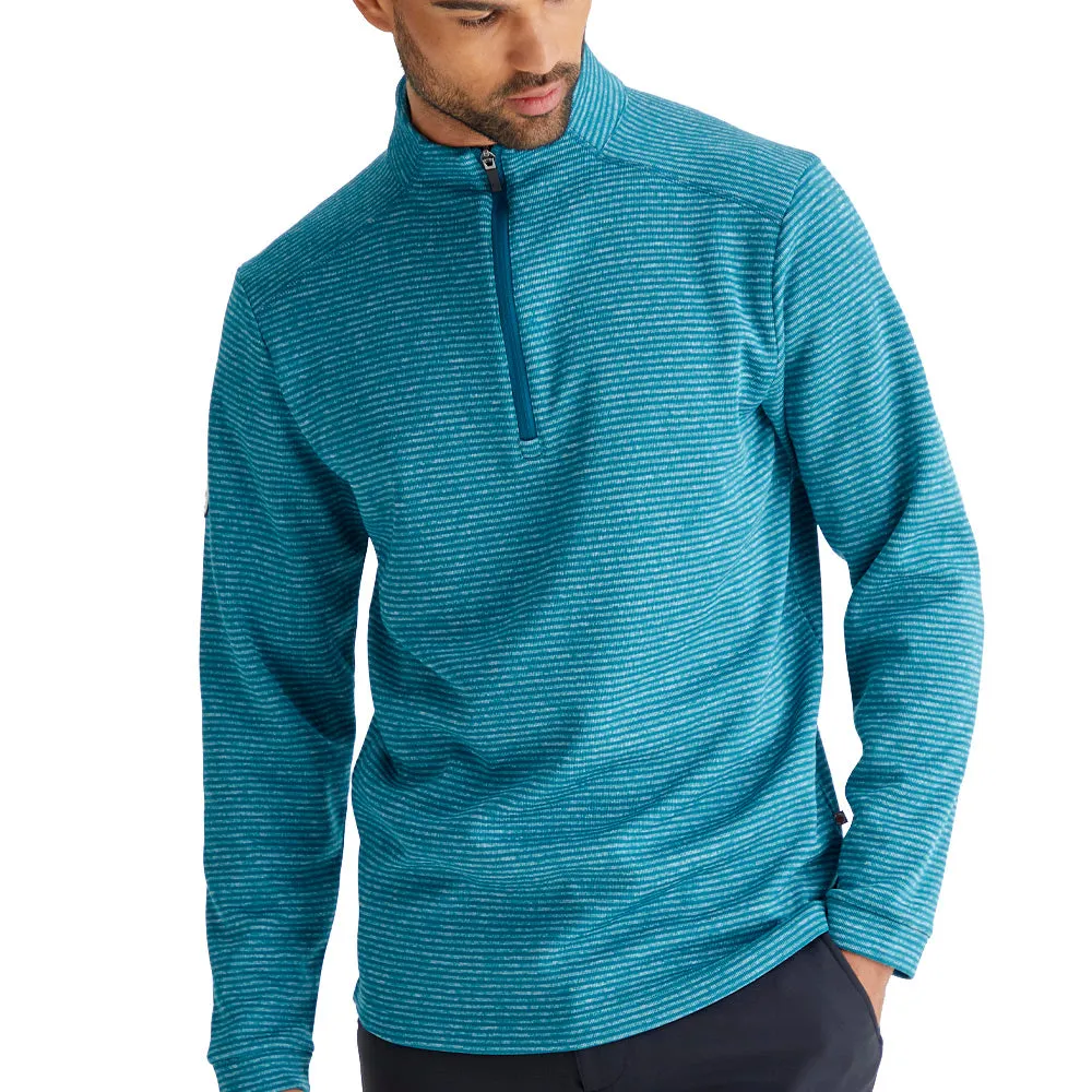 Ping Bryon 1/2 Zip Mid Layer  - Forest Multi Step Out Boldly