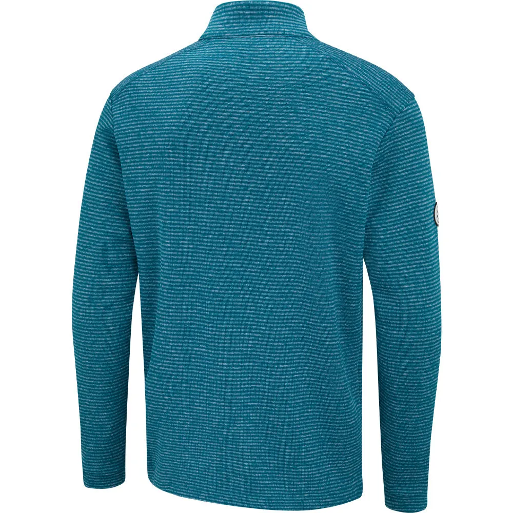 Keep Going Strong Bring the Heat Ping Bryon 1/2 Zip Mid Layer  - Forest Multi