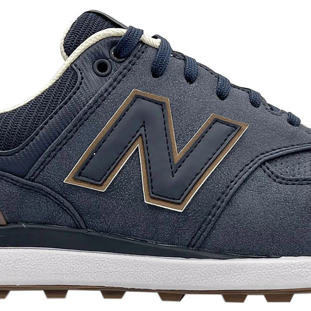 Redefine Classic Confidence Starts Here New Balance 574 Greens V2 Spikeless Waterproof Shoes - Navy/Gum
