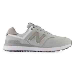 Budget Friendly Black Friday Exclusive New Balance 574 Greens V2 Spikeless Wide (Ee) Golf Shoes - Light Grey