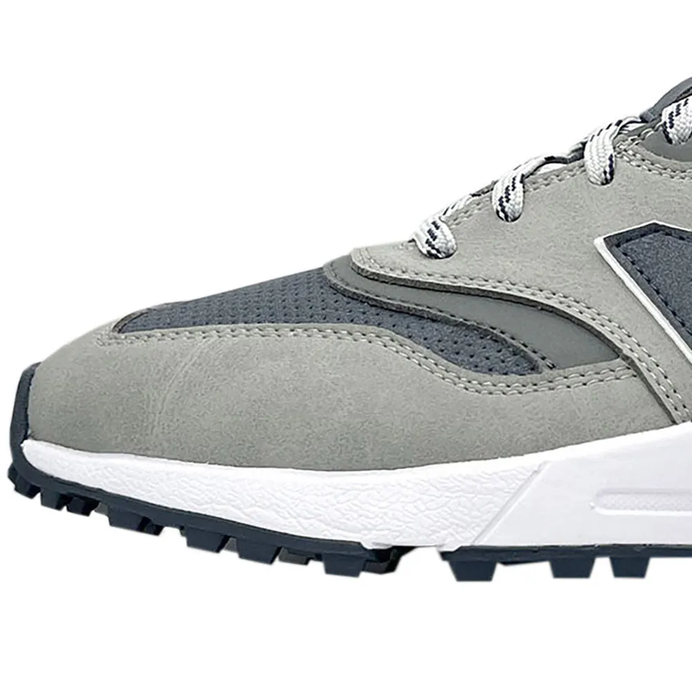 Command Attention New Balance 997 Spikeless Waterproof Shoes - Navy/Grey/Red