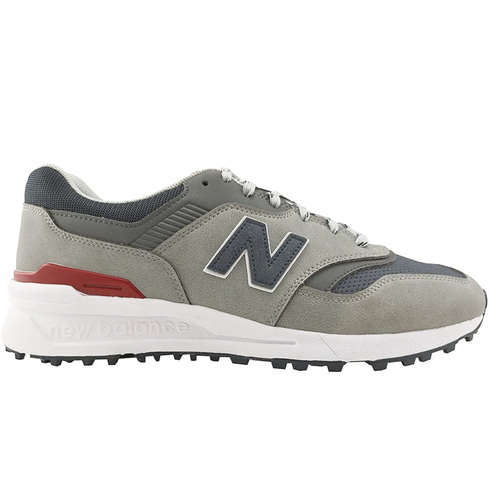 New Balance 997 Spikeless Waterproof Shoes - Navy/Grey/Red Big Savings Independence Day Sale