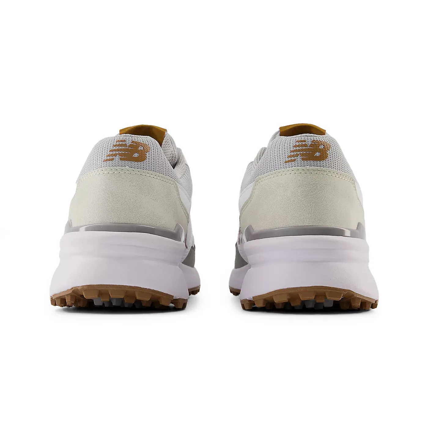 New Balance 997 Spikeless Wide (Ee) Golf Shoes - White/Grey Step Into Strength