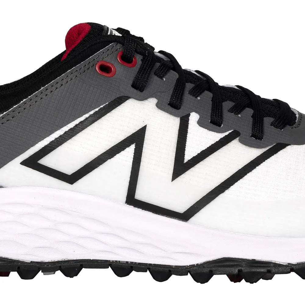 New Balance Fresh Foam Contend V2 Spikeless Waterproof Shoes - White/Black Made to Turn Heads Labor Day Sale