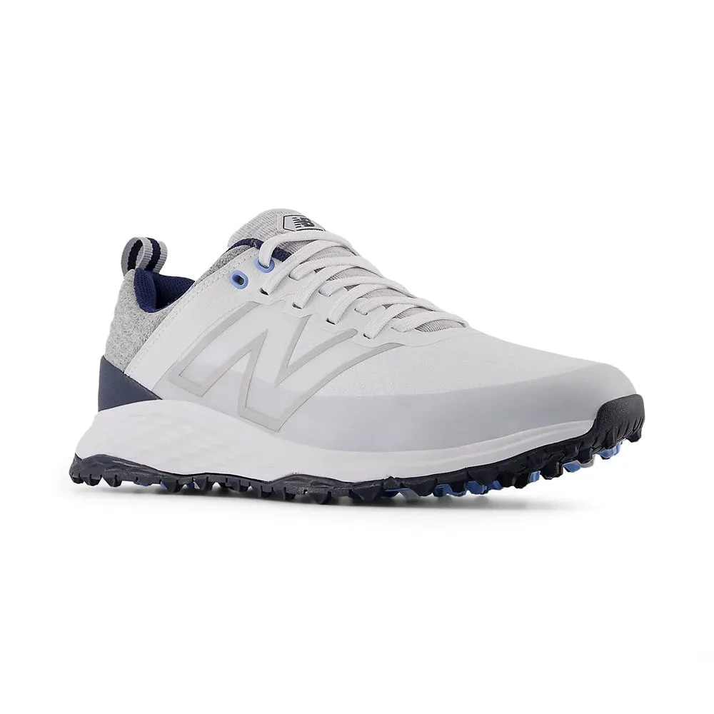 New Balance Fresh Foam Contend V2 Spikeless Wide (Ee) Golf Shoes -White/Blue Christmas Day Sale