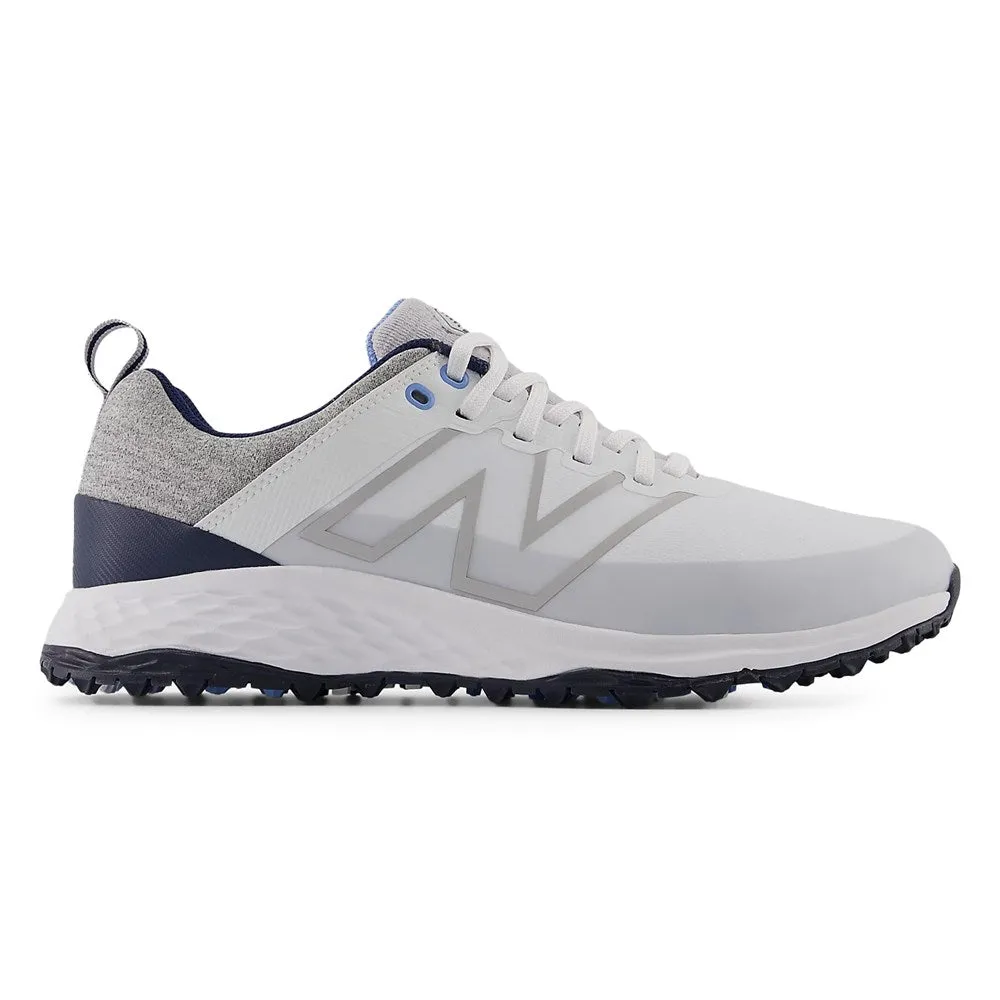 New Balance Fresh Foam Contend V2 Spikeless Wide (Ee) Golf Shoes -White/Blue Unleash Your Power Holiday Sale